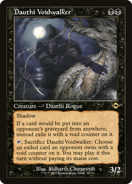 Dauthi Voidwalker (MH2-397) [Modern Horizons 2] MTG Single Wizards of the Coast