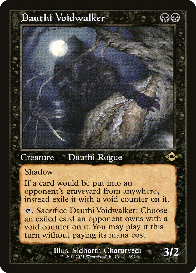 Dauthi Voidwalker (MH2-397) [Modern Horizons 2] Foil MTG Single Wizards of the Coast