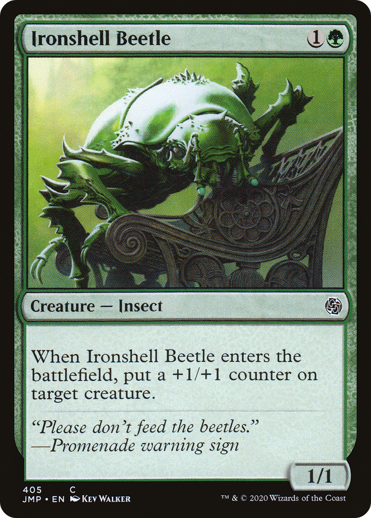 Ironshell Beetle (JMP-405) [Jumpstart] MTG Single Wizards of the Coast