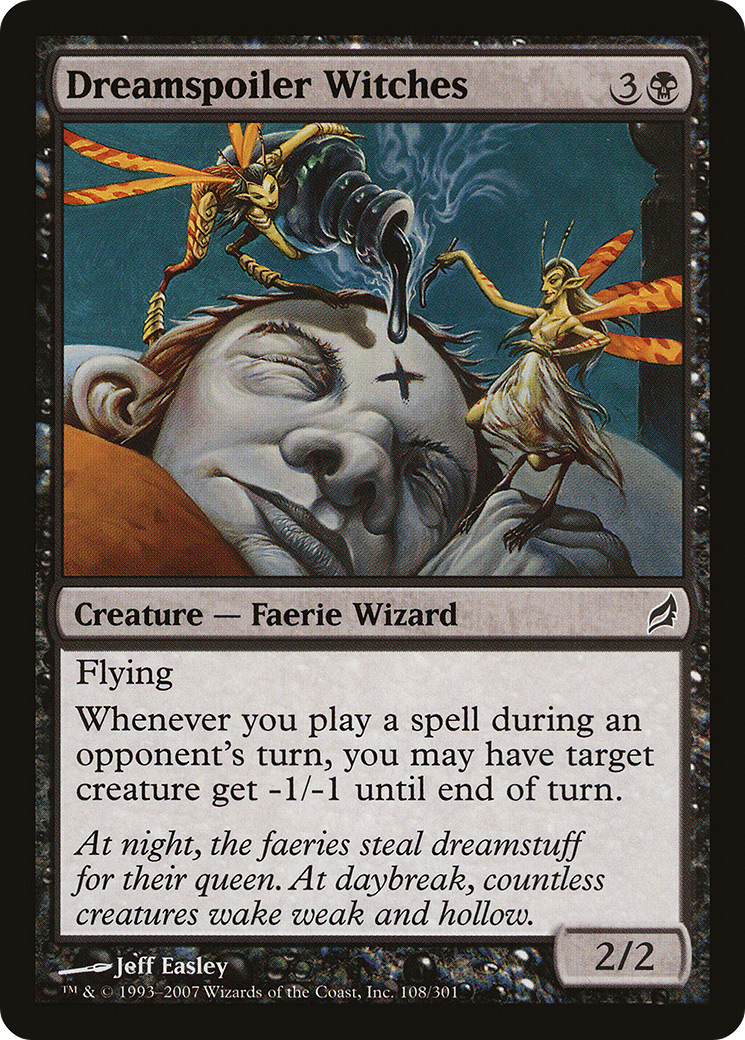 Dreamspoiler Witches (LRW-108) [Lorwyn] MTG Single Wizards of the Coast