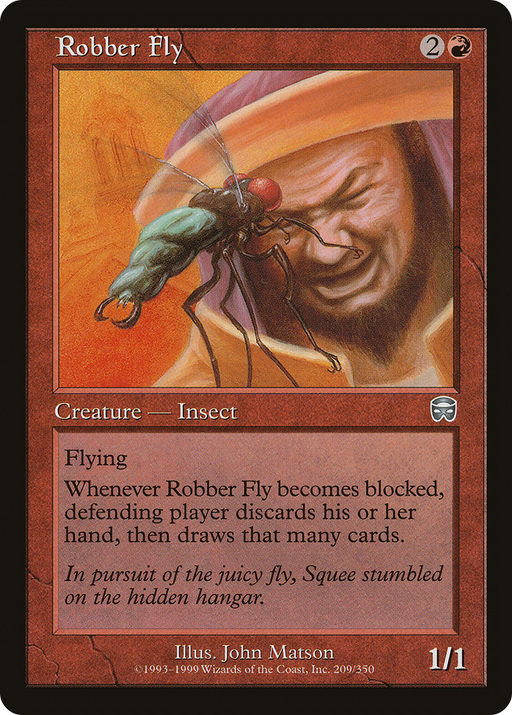 Robber Fly (MMQ-209) [Mercadian Masques] Foil MTG Single Wizards of the Coast