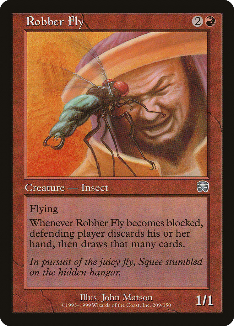 Robber Fly (MMQ-209) [Mercadian Masques] MTG Single Wizards of the Coast