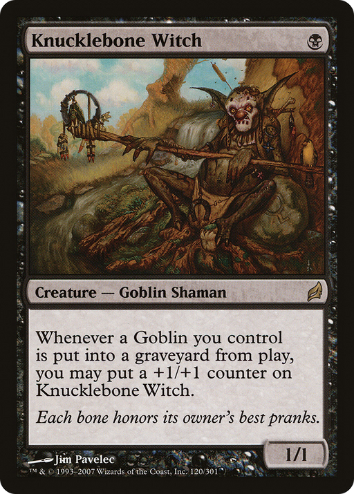 Knucklebone Witch (LRW-120) [Lorwyn] MTG Single Wizards of the Coast