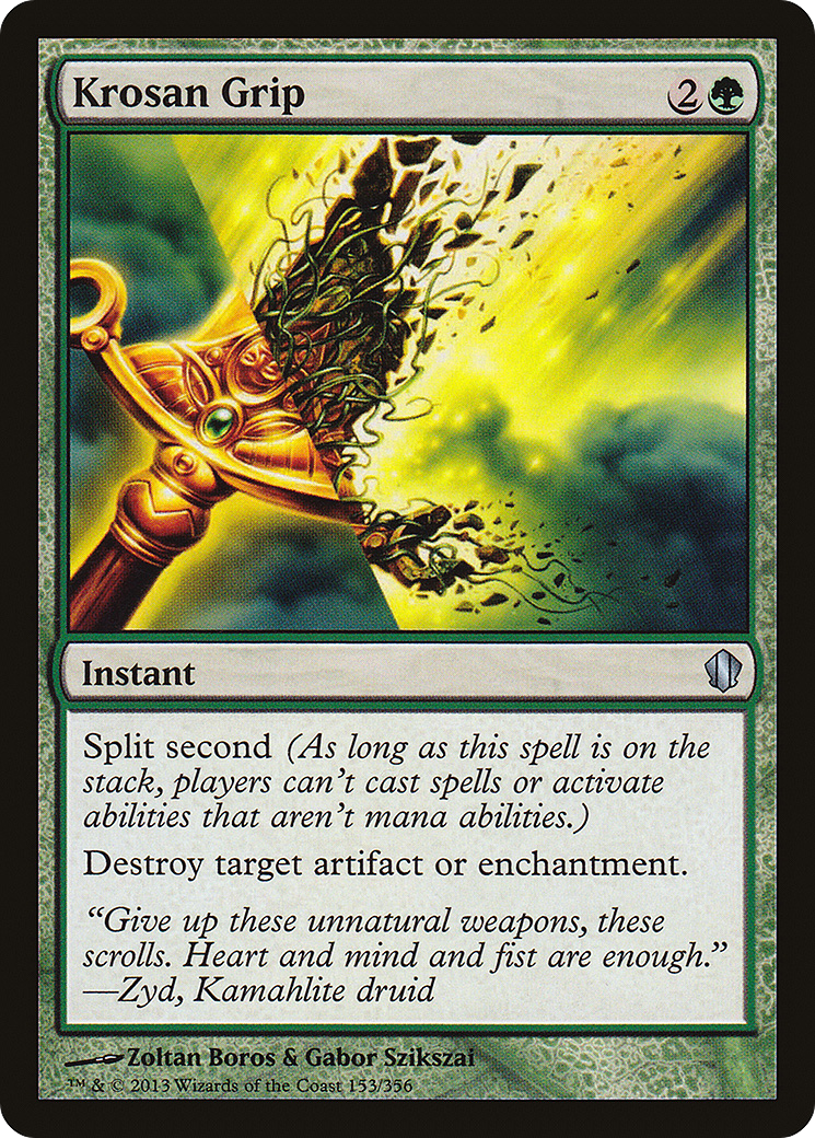 Krosan Grip (C13-153) [Commander 2013] MTG Single Wizards of the Coast