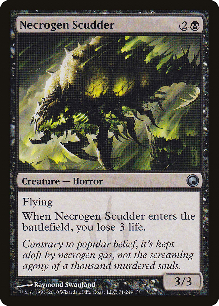 Necrogen Scudder (SOM-071) [Scars of Mirrodin] MTG Single Wizards of the Coast
