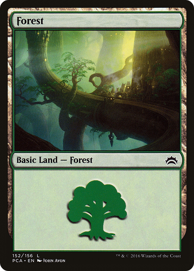 Forest (152) (PCA-152) [Misc] Planechase Anthology MTG Single Wizards of the Coast