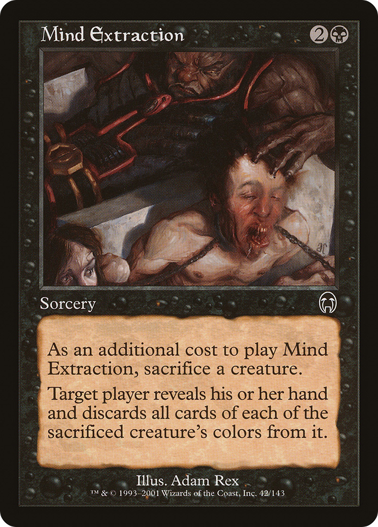 Mind Extraction (APC-042) [Apocalypse] MTG Single Wizards of the Coast