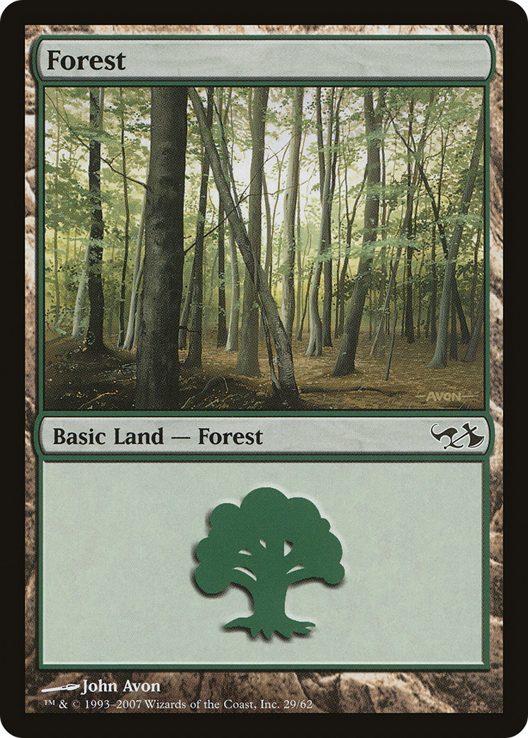 Forest (29) (EVG-029) [Misc] Duel Decks: Elves vs. Goblins MTG Single Wizards of the Coast