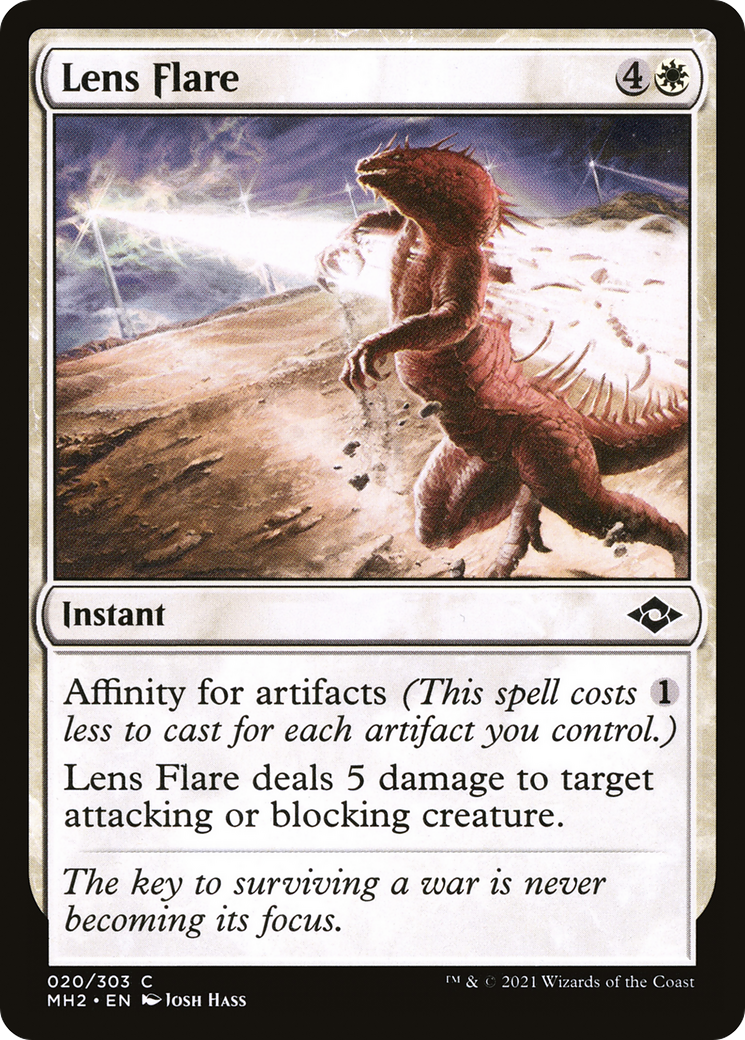 Lens Flare (MH2-020) [Modern Horizons 2] MTG Single Modern Horizons 2