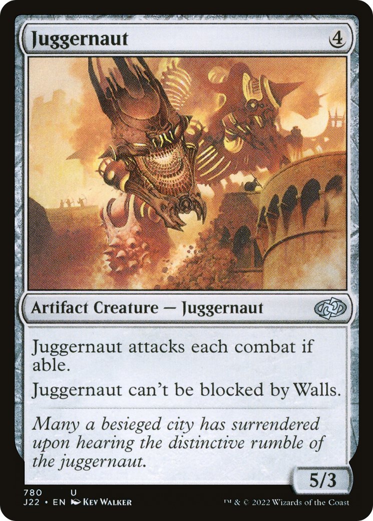 Juggernaut (J22-780) [Jumpstart 2022] MTG Single Wizards of the Coast