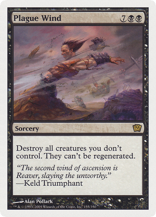 Plague Wind (9ED-155) [9th Edition] MTG Single Wizards of the Coast