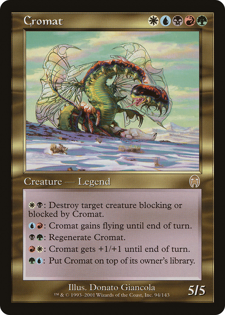 Cromat (APC-094) [Apocalypse] Foil MTG Single Wizards of the Coast