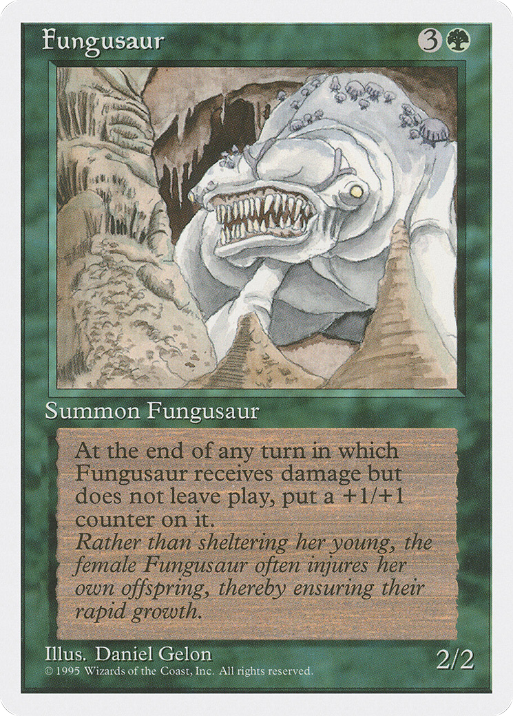 Fungusaur (4ED-246) [Fourth Edition] MTG Single Wizards of the Coast