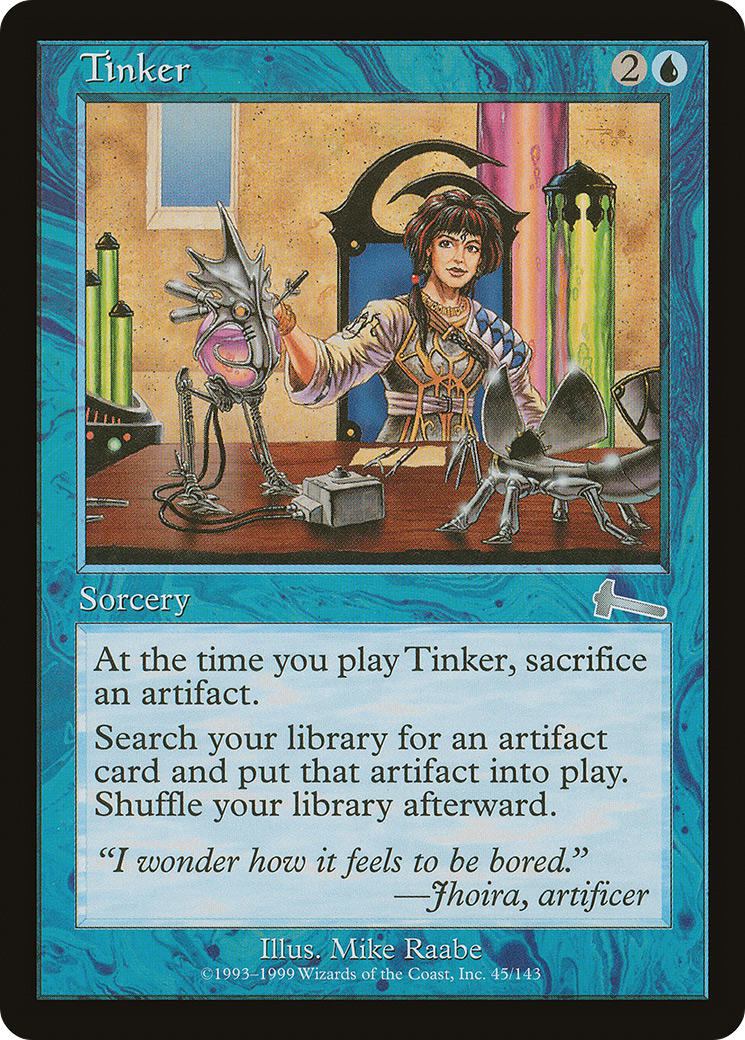 Tinker (ULG-045) [Urza's Legacy] Foil MTG Single Wizards of the Coast
