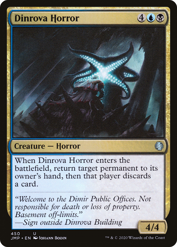 Dinrova Horror (JMP-450) [Jumpstart] MTG Single Wizards of the Coast