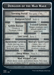 Dungeon of the Mad Mage // Lost Mine of Phandelver Double-Sided Token [Dungeons & Dragons: Adventures in the Forgotten Realms Tokens] MTG Single Magic: The Gathering   