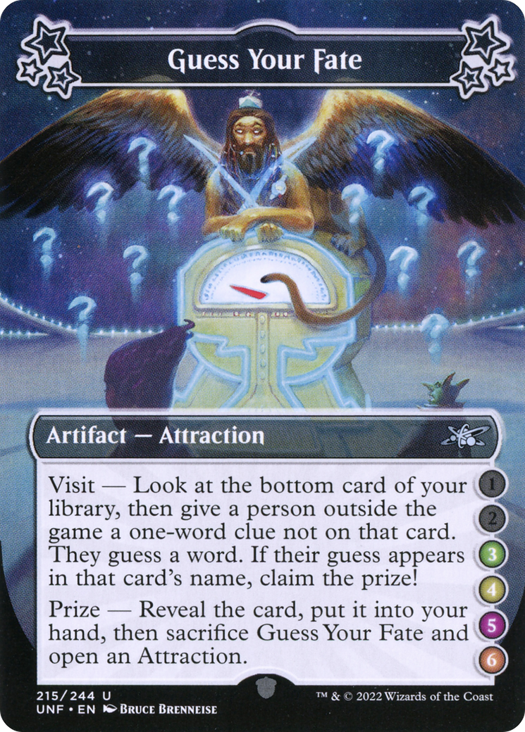 Guess Your Fate (UNF-215D) [Unfinity] MTG Single Wizards of the Coast