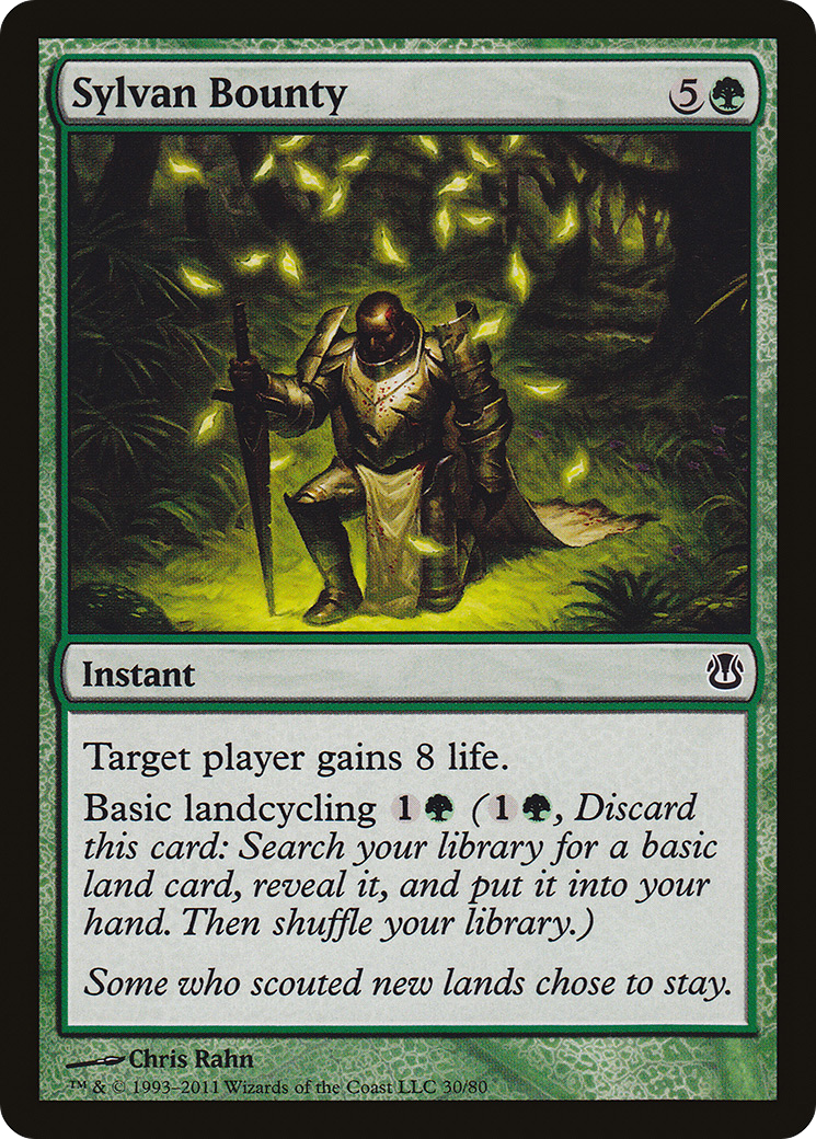 Sylvan Bounty (DDH-030) [Misc] Duel Decks: Ajani vs. Nicol Bolas MTG Single Wizards of the Coast
