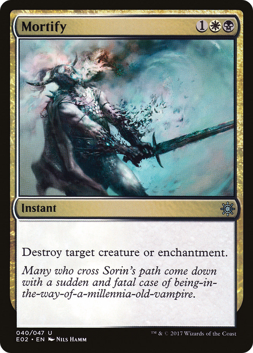 Mortify (E02-040) [Misc] Explorers of Ixalan MTG Single Wizards of the Coast