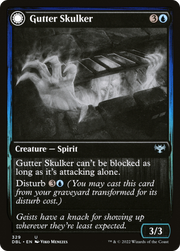 Gutter Skulker (DBL-329) [Innistrad: Double Feature] MTG Single Wizards of the Coast