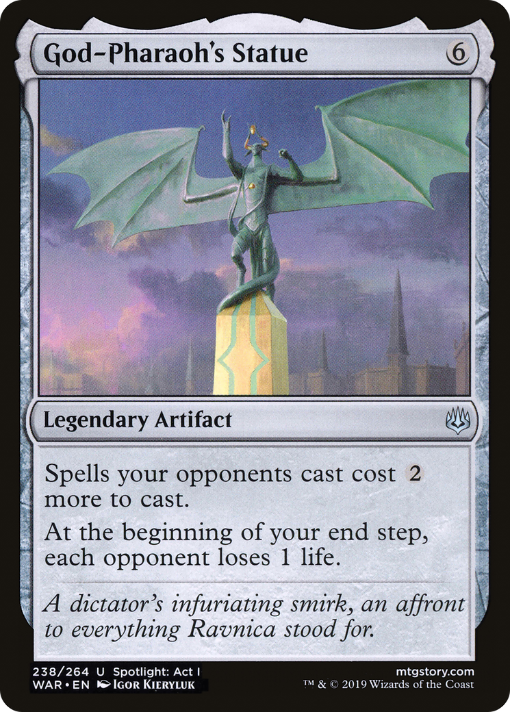 God-Pharaoh's Statue (WAR-238) [War of the Spark] MTG Single Wizards of the Coast