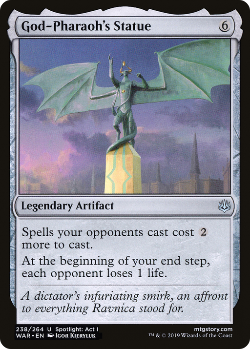 God-Pharaoh's Statue (WAR-238) [War of the Spark] MTG Single Wizards of the Coast