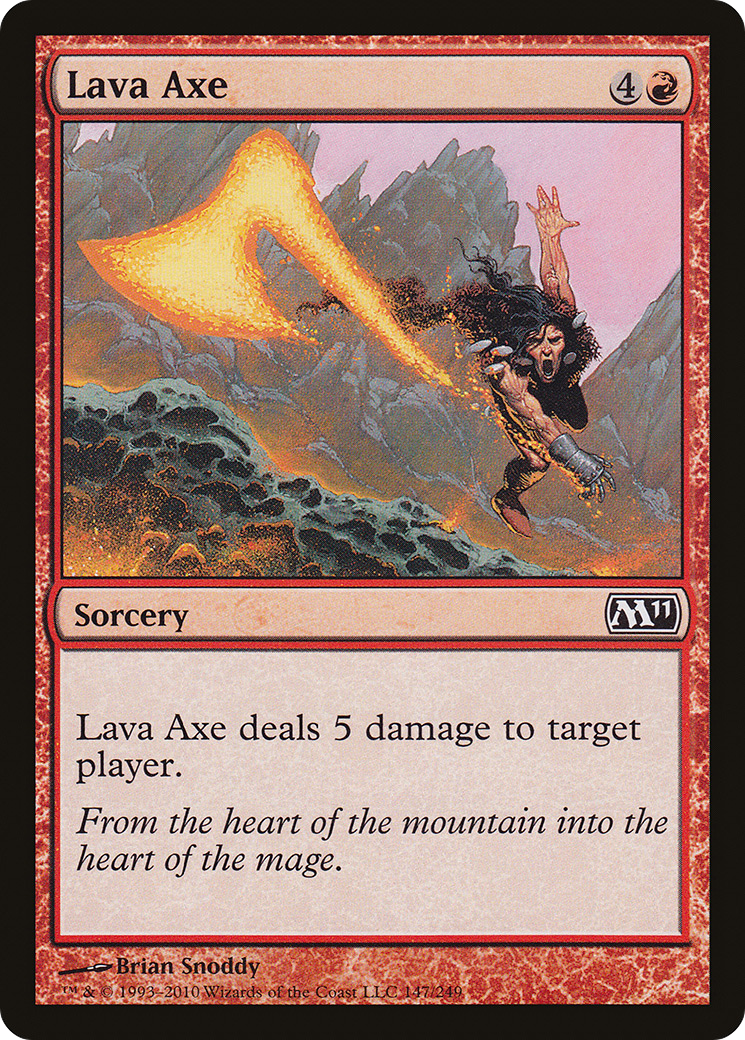 Lava Axe (M11-147) [Magic 2011] MTG Single Wizards of the Coast