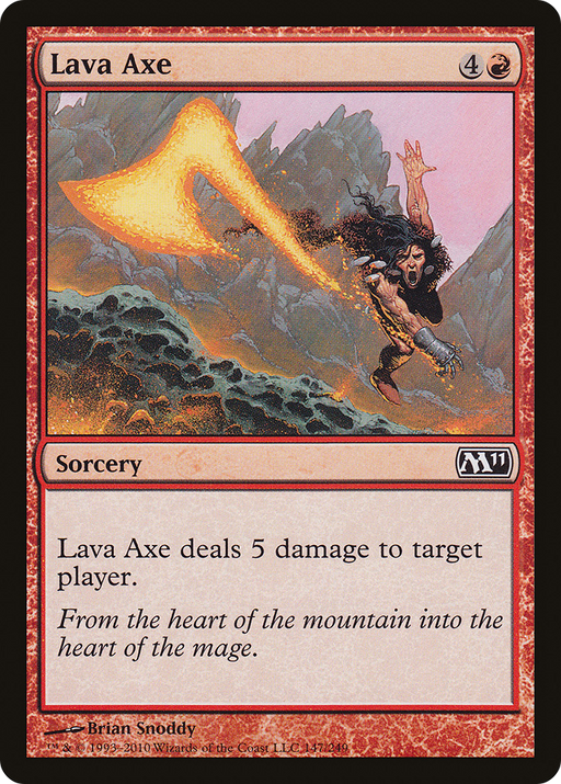 Lava Axe (M11-147) [Magic 2011] MTG Single Wizards of the Coast