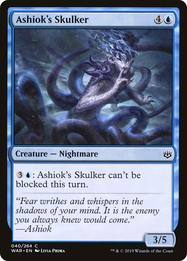 Ashiok's Skulker (WAR-040) [War of the Spark] MTG Single Wizards of the Coast