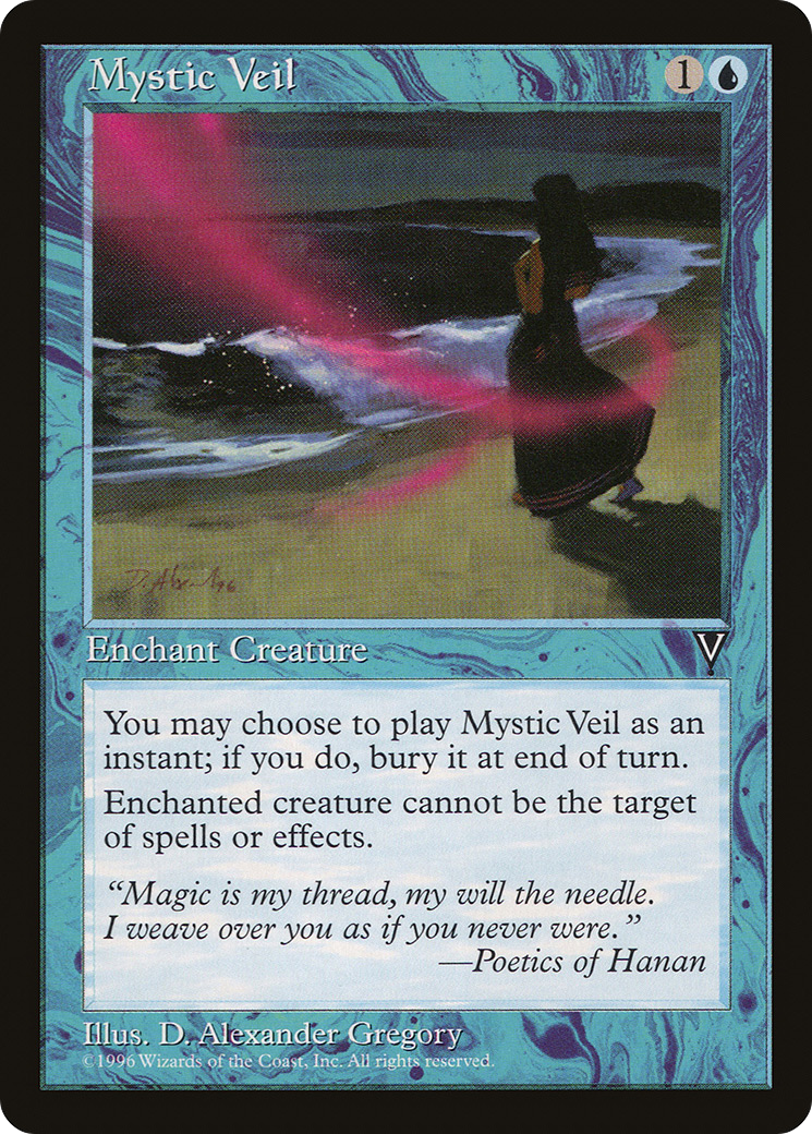 Mystic Veil (VIS-038) [Visions] MTG Single Wizards of the Coast