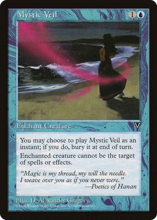 Mystic Veil (VIS-038) [Visions] MTG Single Wizards of the Coast