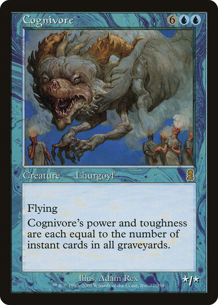 Cognivore (ODY-077) [Odyssey] Foil MTG Single Wizards of the Coast
