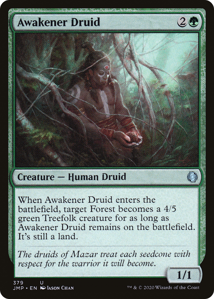 Awakener Druid (JMP-379) [Jumpstart] MTG Single Wizards of the Coast