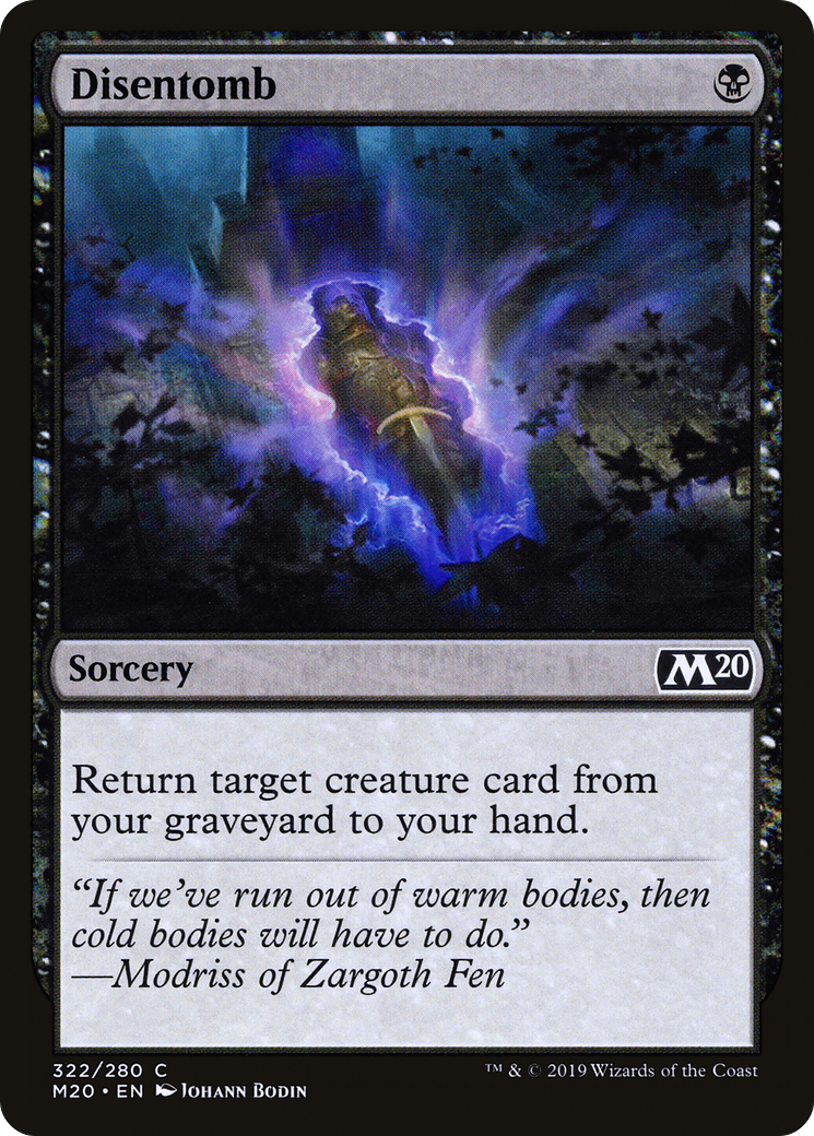 Disentomb (M20-322) [Core Set 2020] MTG Single Wizards of the Coast