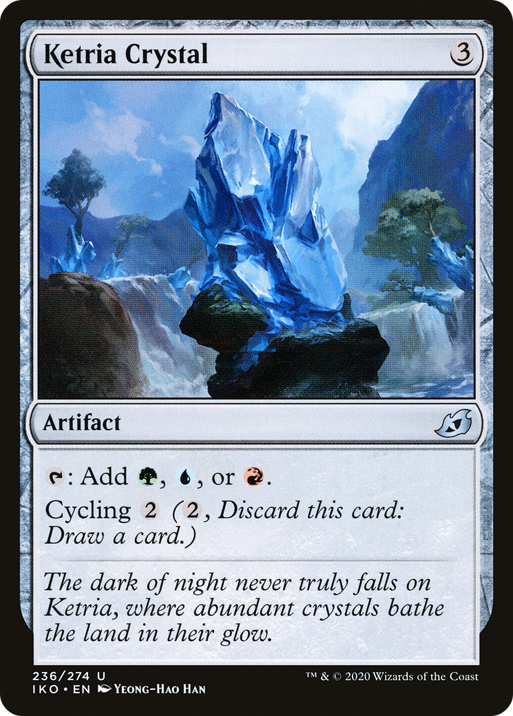 Ketria Crystal (IKO-236) [Ikoria: Lair of Behemoths] MTG Single Wizards of the Coast
