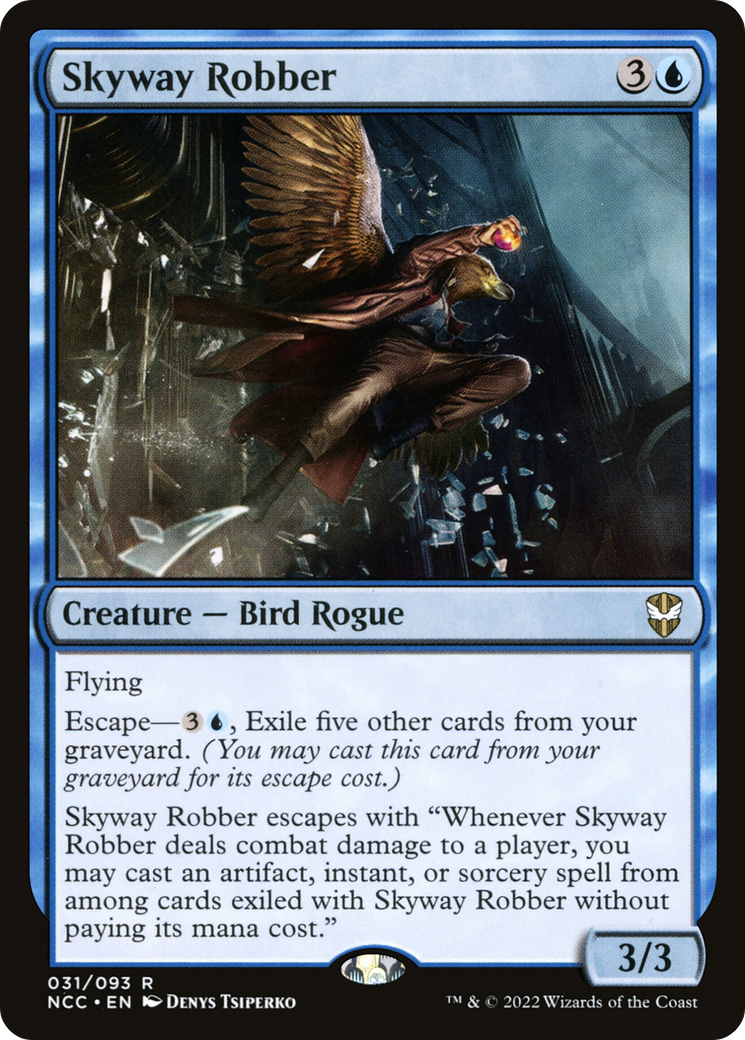 Skyway Robber (NCC-031) [New Capenna Commander] MTG Single Wizards of the Coast