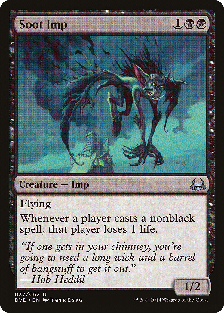 Soot Imp (DD3-) [Misc] Duel Decks Anthology: Divine vs. Demonic MTG Single Wizards of the Coast