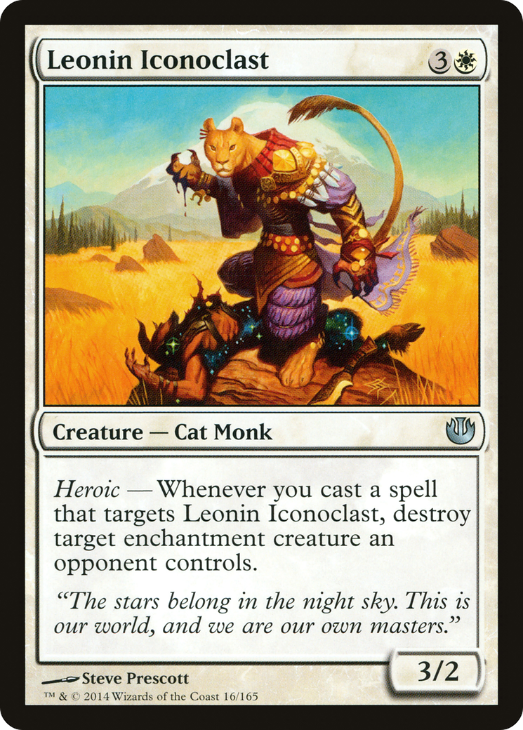 Leonin Iconoclast (JOU-016) [Journey into Nyx] MTG Single Wizards of the Coast