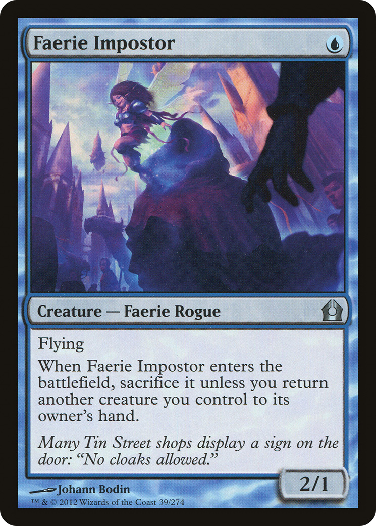 Faerie Impostor (RTR-039) [Return to Ravnica] Foil MTG Single Wizards of the Coast