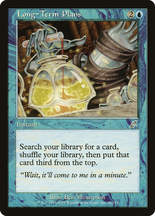 Long-Term Plans (SCG-038) [Scourge] Foil MTG Single Wizards of the Coast