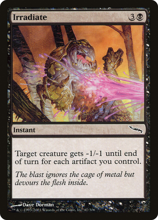 Irradiate (MRD-067) [Mirrodin] Foil MTG Single Wizards of the Coast