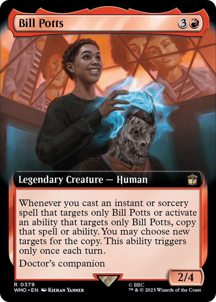 Bill Potts (WHO-379) [Doctor Who] (Extended Art) MTG Single Wizards of the Coast