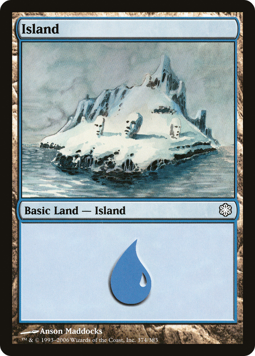 Island (CTD-374) [Misc] Coldsnap Theme Decks MTG Single Wizards of the Coast