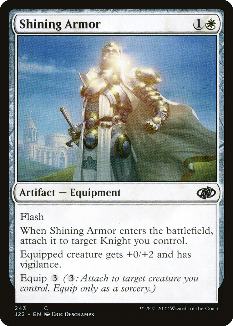 Shining Armor (J22-243) [Jumpstart 2022] MTG Single Wizards of the Coast