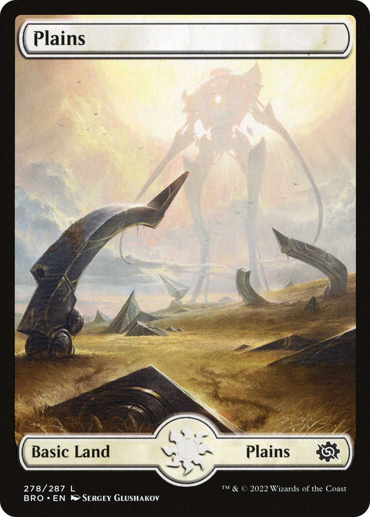 Plains (BRO-278) [The Brothers' War] MTG Single Wizards of the Coast