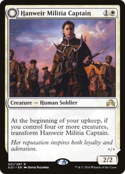 Hanweir Militia Captain (SOI-021) [Shadows over Innistrad] Foil MTG Single Wizards of the Coast