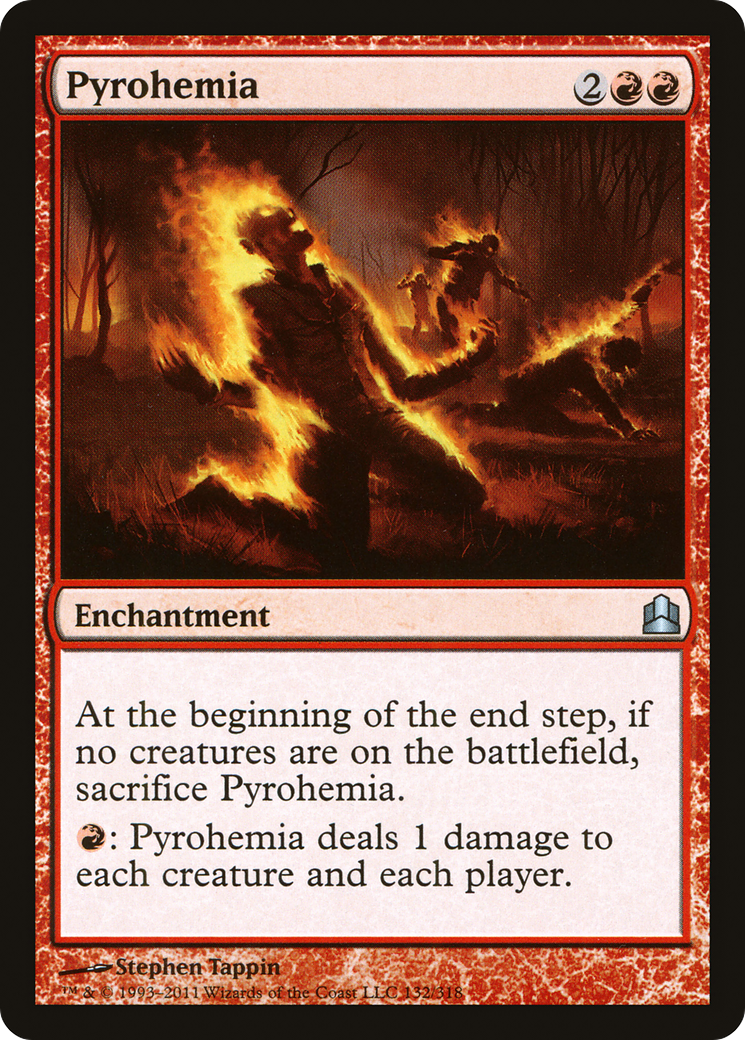 Pyrohemia (CMD-132) [Commander 2011] MTG Single Wizards of the Coast
