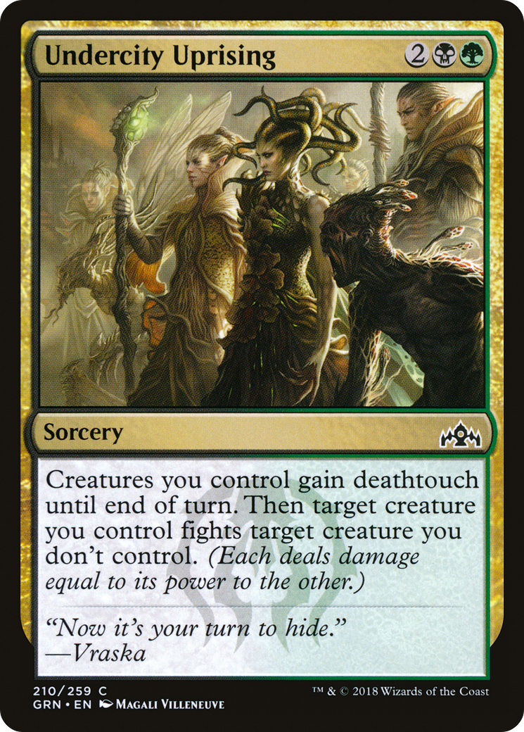 Undercity Uprising (GRN-210) [Guilds of Ravnica] Foil MTG Single Wizards of the Coast