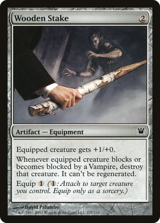 Wooden Stake (ISD-237) [Innistrad] MTG Single Wizards of the Coast
