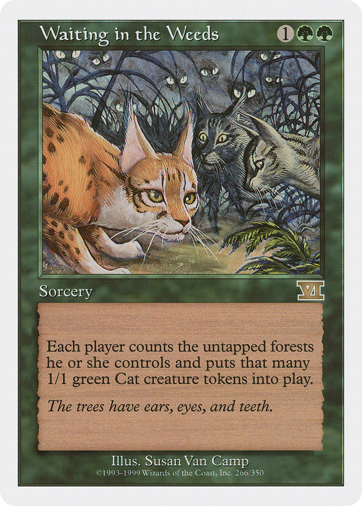 Waiting in the Weeds (6ED-266) [Classic Sixth Edition] MTG Single Wizards of the Coast